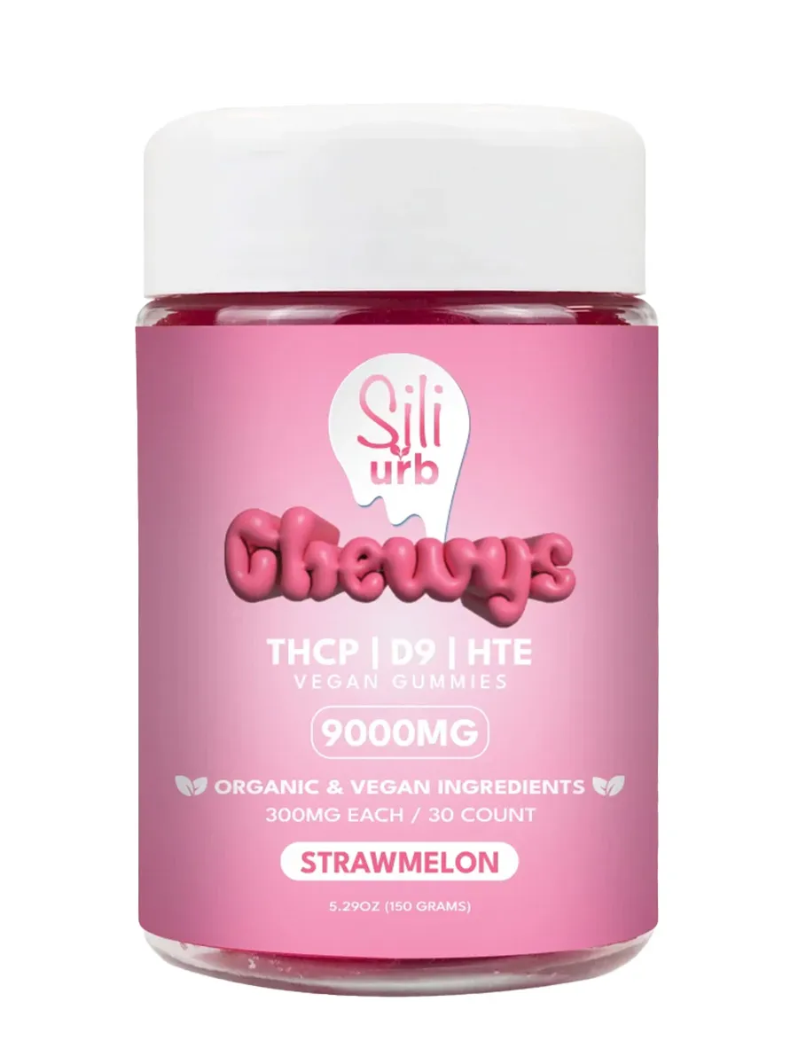 Strawmelon Sili x URB THCP D9 HTE Vegan Gummies 9000mg 30ct