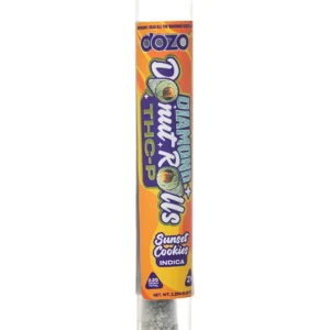Sunset Cookies DOZO Diamond THCP Donut Pre-Rolls 1 x 2.25G
