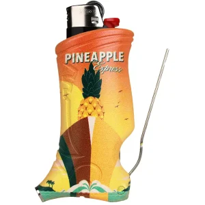Pineapple Express Toker Poker Fits Bic Strains Lighter