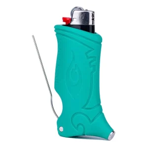 Turquoise Toker Poker Glow In The Dark Lighter