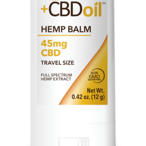 PlusCBD - CBD Balm Travel Size Gold Formula 45mg - 0.42 Oz