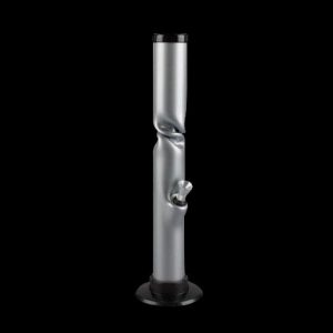 Acrylic Straight Tube Bong With Ice Catcher