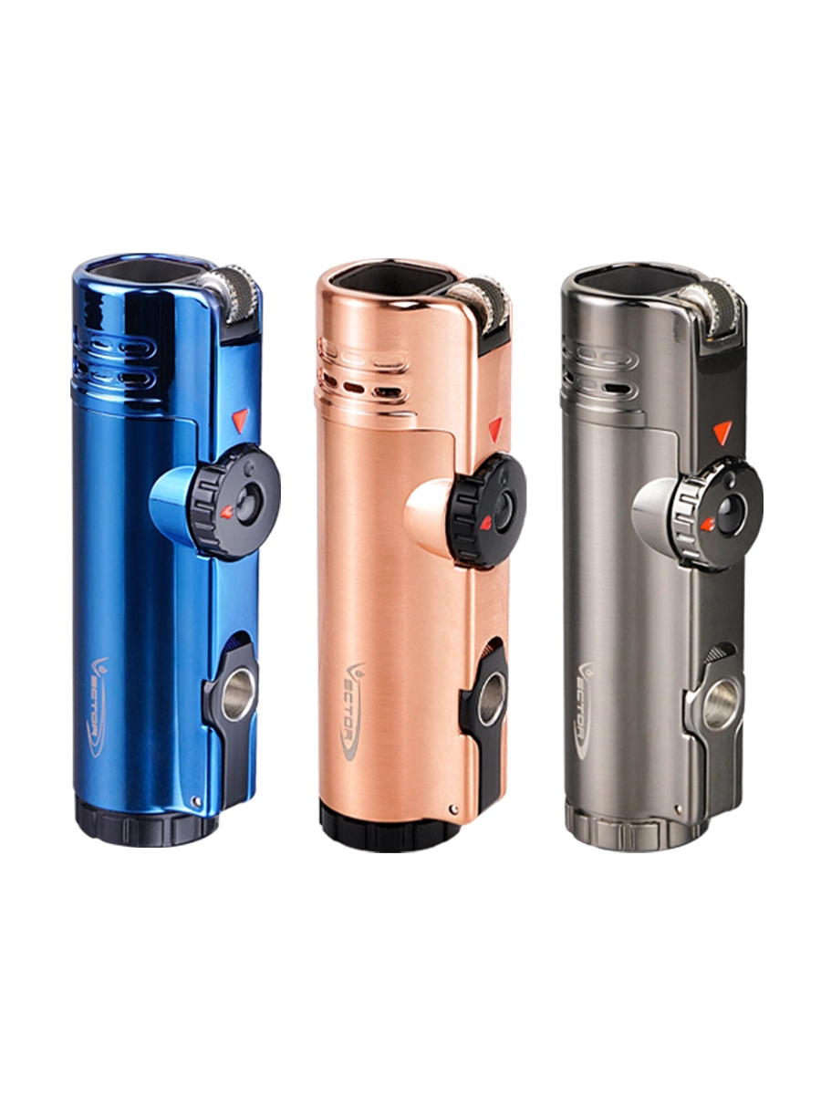 Vector Warcraft Quadruple Flame Torch Lighter