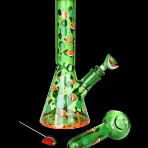 Pulsar Fruit Series Watermelon Zkittles Glow Pipe Duo