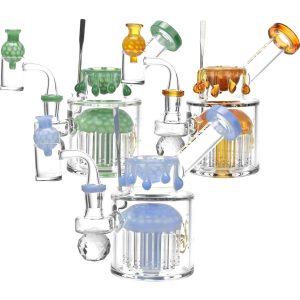 Pulsar Day Drippin' Glass Dab Rig Set | 6" | 14Mm F