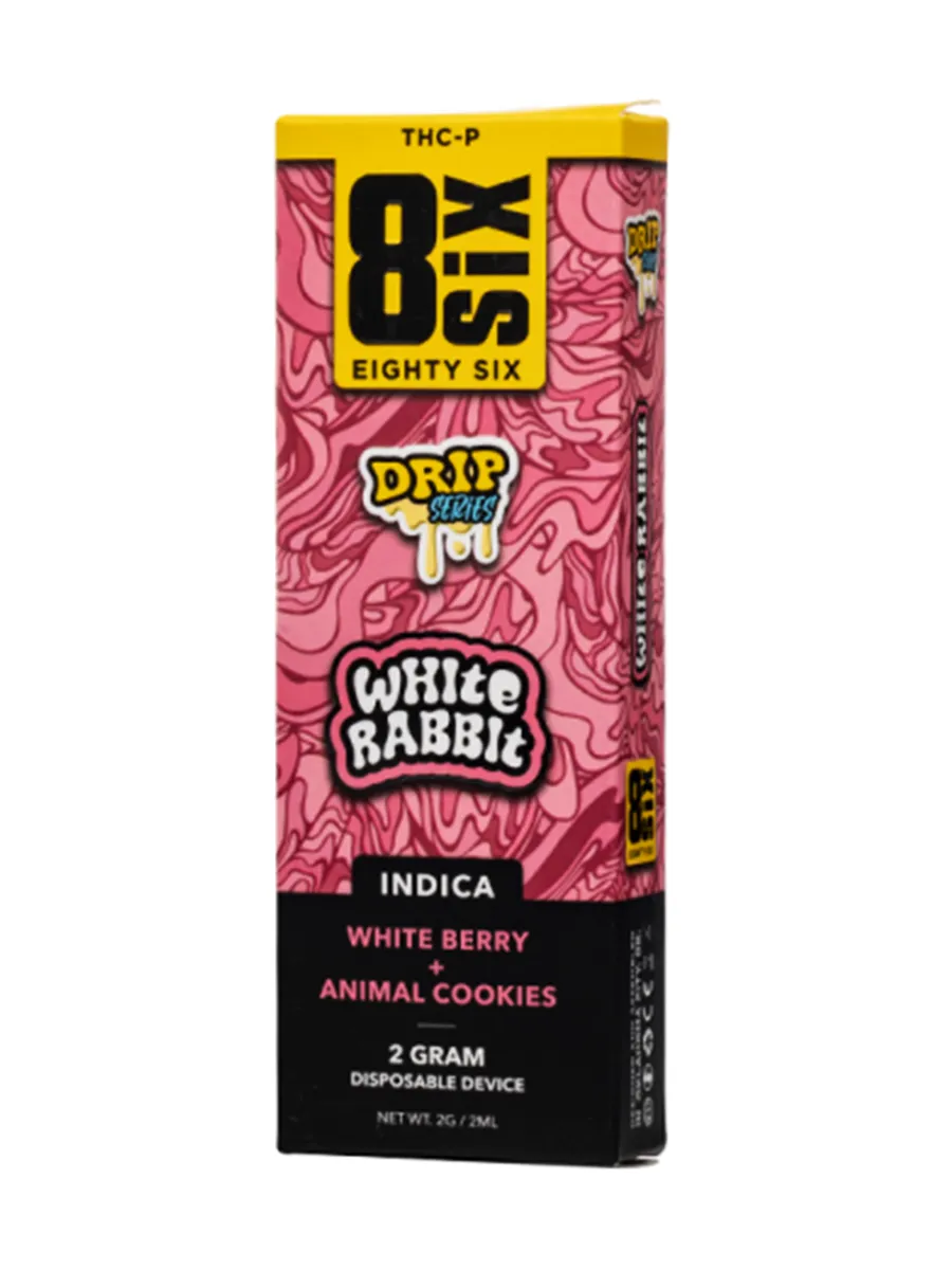 White Rabbit 8SIX Drip Series THC P Disposable 2G