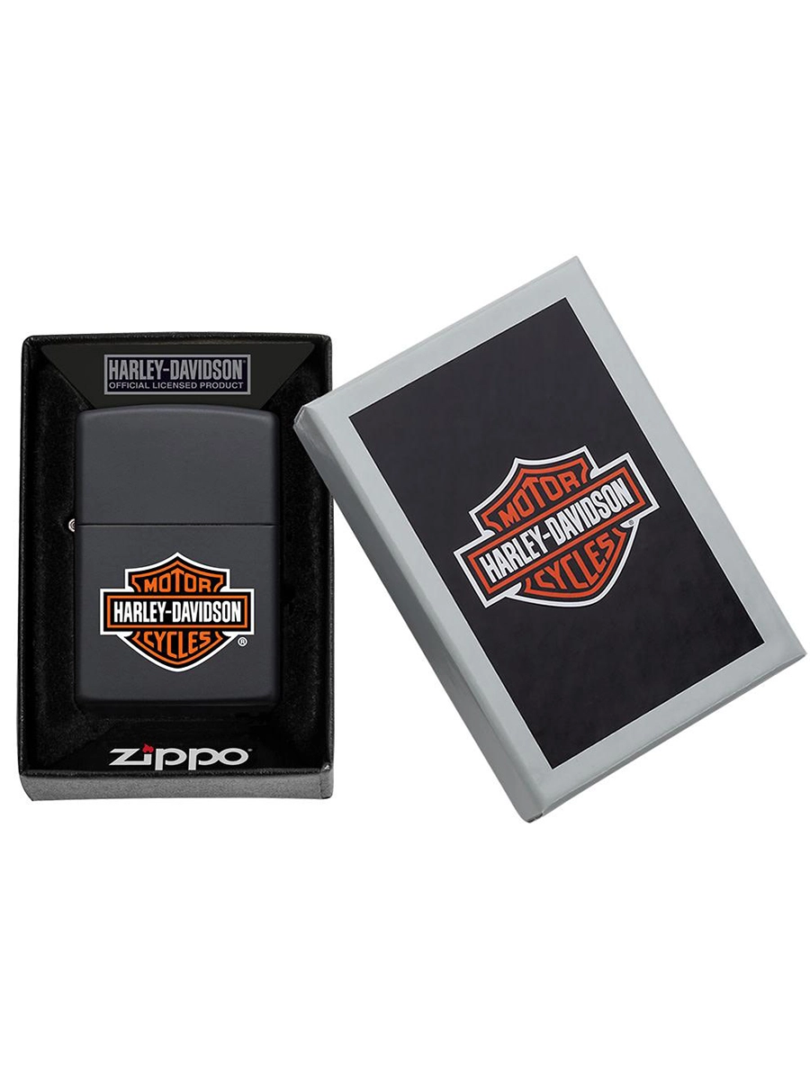 Zippo Harley Davidson Logo Design Windproof