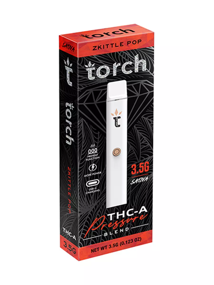Zkittle Pop Torch THC A Pressure Blend Disposable 3 1