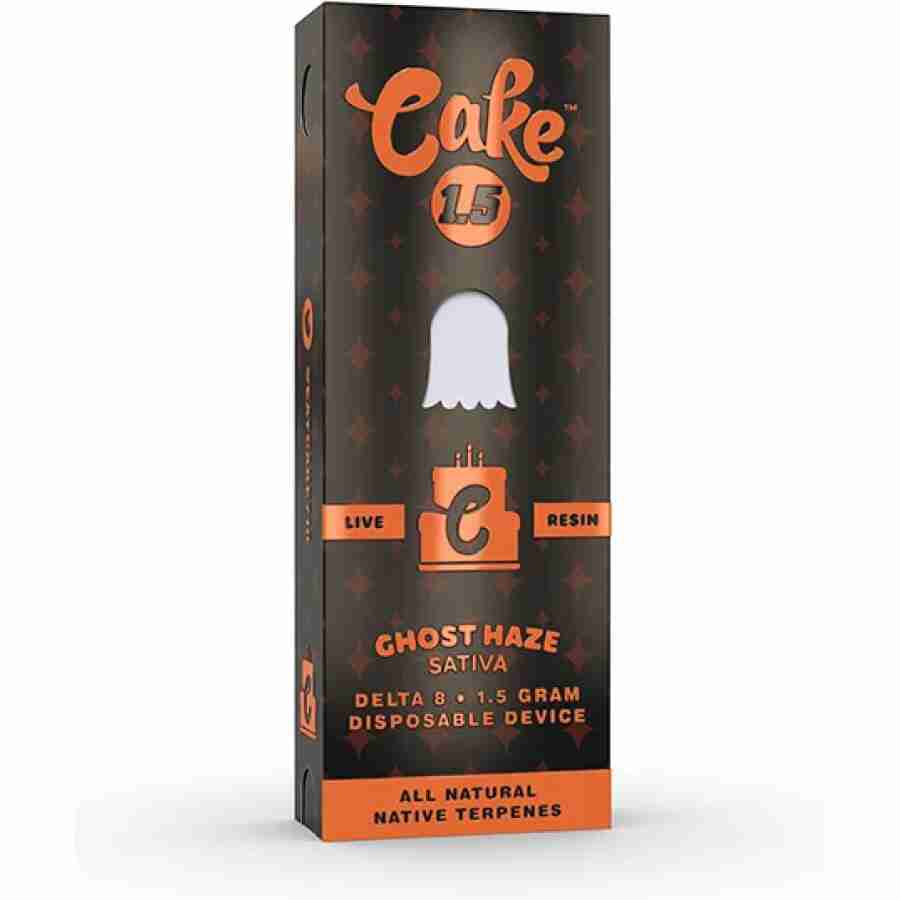 cake delta 8 live resin disposable ghost haze