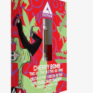 THC-JD 2 Gram Vape Cartridges - Delta Extrax