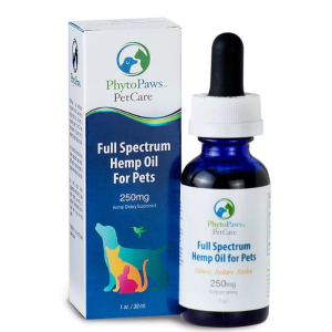 Phytopaws Full Spectrum Hemp Oil for Pets 250mg - 30 ml