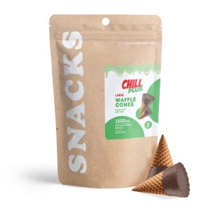 d8 thcp waffle cones 200mg mint chip chill plus 0