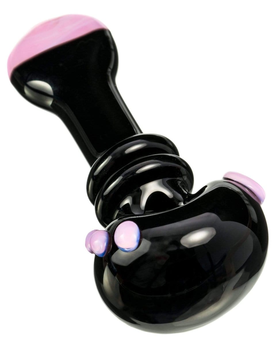 daily high club hand pipe black pink maria ring spoon pipe 951446581