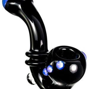 Maria Ring Sherlock Pipe - Black / Purple