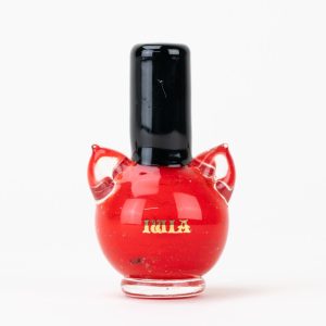 SakiBomb Kitty Red Nail Polish Dry Pipe - Red