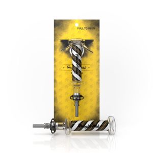 Candy Striped Nectar Collector - White/Red