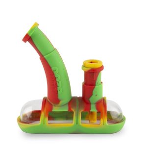 Ooze Steamboat Silicone Bubbler - Rasta