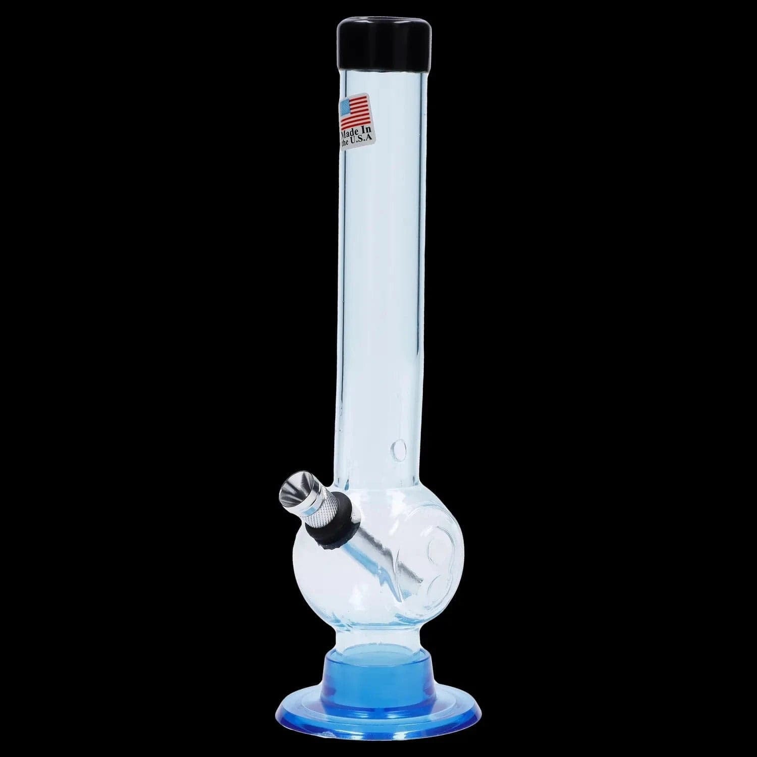jm plastic water pipe jm plastics magic 8 ball base with carb hole acrylic water pipe 8 in 1172684181