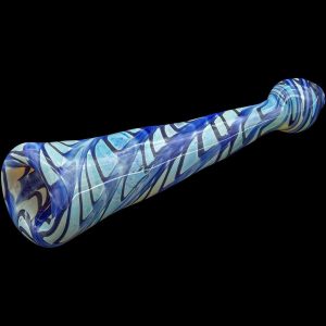 "Typhoon" Colored Chillum - Blue