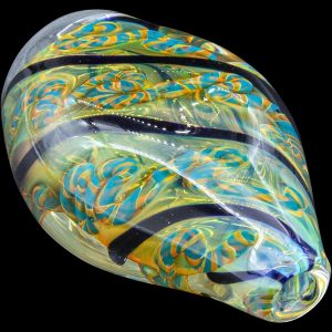 "Skipping Stone" Inside-Out Chillum - Mix Colors