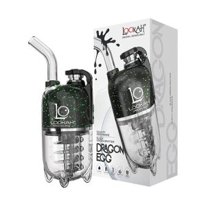Dragon Egg eRig Bubbler | Spatter Edition | 950mAh - Black & Green