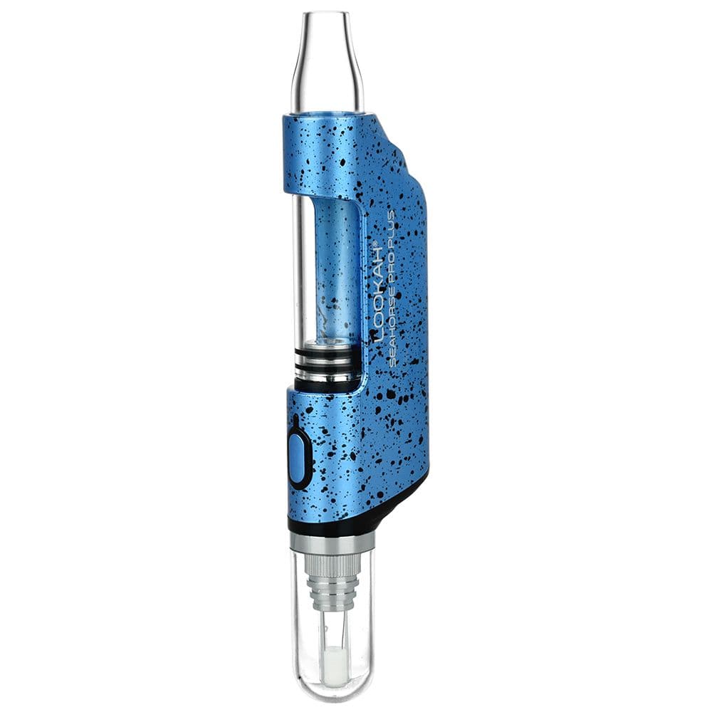 Lookah Seahorse PRO Plus Electric Dab Pen | Spatter Edition | 650mAh - Blue/Black
