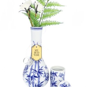 My Bud Vase "Luck" Chinese Porcelain Vase Bong
