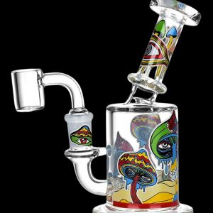 Fungi Eyes, They're Watching You Glow In The Dark Dab Rig
