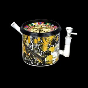 Dabtized Puff'N'Play Roulette Game Glass Water Pipe