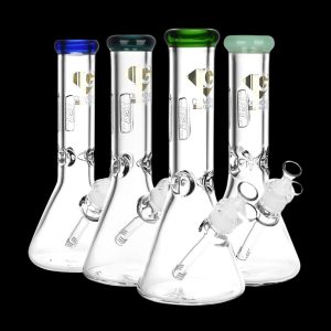Diamond Glass American Made Beaker Water Pipe