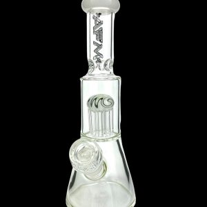 AFM Glass Reversal Arm Perc Glass Mini Beaker Bong
