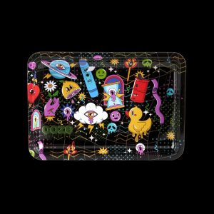 Ooze Metal Rolling Tray Limited Edition Time Warp