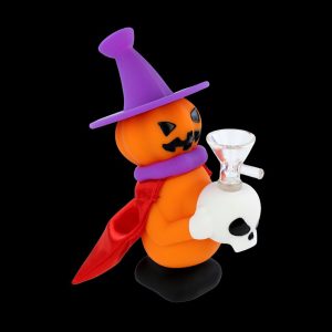 Cloud 8 Silicone Jack O'Lantern Witch Water Pipe