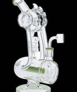 Bent Neck Water Pipe w/ Bowl & Banger