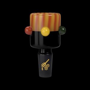 Honeybee Herb Candy Flame Head Bong Bowl