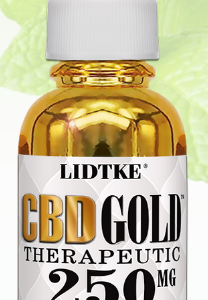 Lidtke Full Spectrum CBD Gold oil with Peppermint 250mg -1 Oz