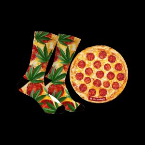 StonerDays Pizza Socks and Dab Mat Combo