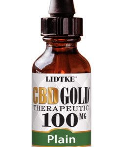 Lidtke Full Spectrum CBD Gold oil plain 100mg -1 Oz