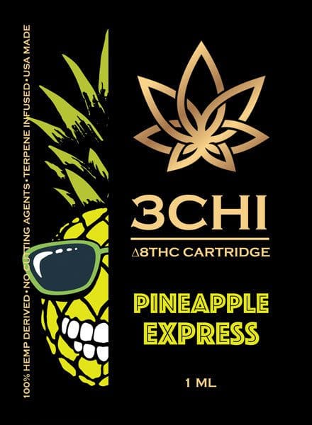 products 3Chi Vape Cart Insert Delta 8 Pineapple Express 1ml