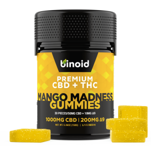 Delta 9 THC Gummies - Mango Madness