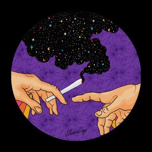 StonerDays Puff Puff Purps Dab Mat