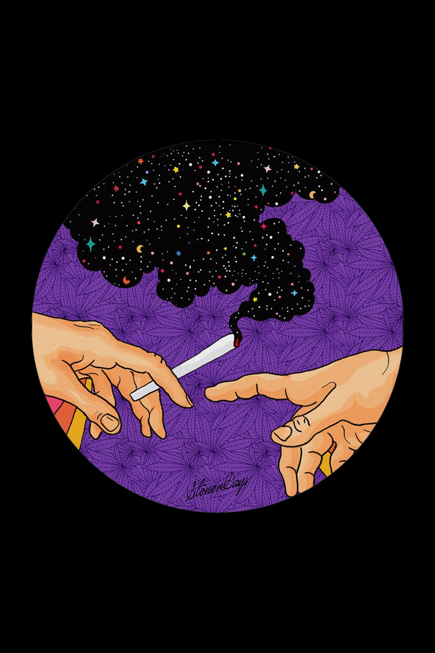 puff puff purps DAB MAT scaled