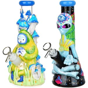 Pulsar Artist Series Glow Beaker Bong