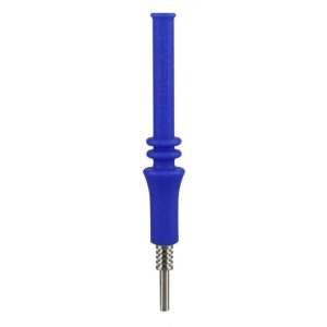 Pulsar Rip Silicone Dab Straw - Pulsar RIP Straw - Blue