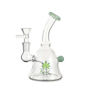 The Kind Glass 6″ Mini Bong - Green