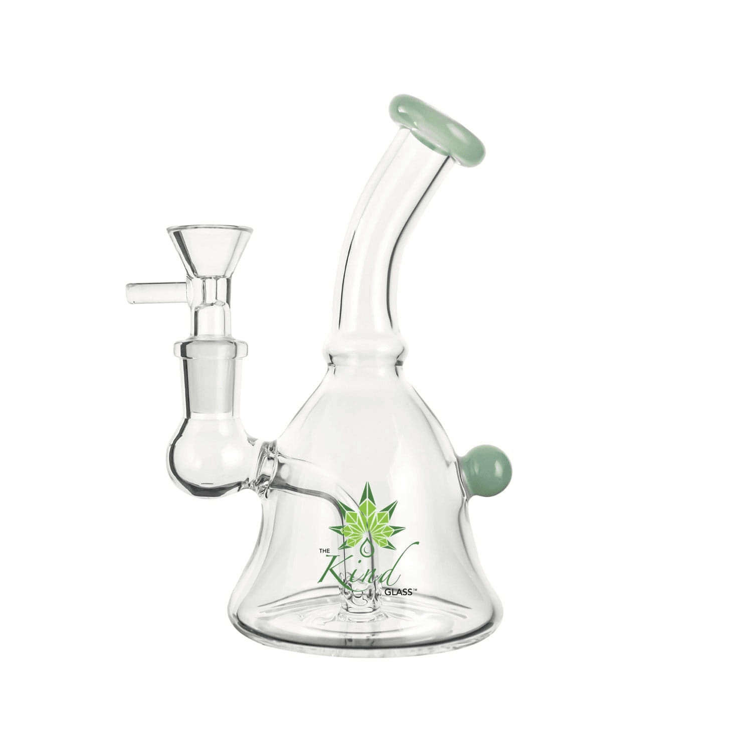the kind glass 5mm glass bong green 6 mini bong 1176390506