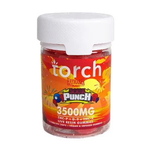 Sour Punch Torch Haymaker Blend Live Resin Gummies 3500mg