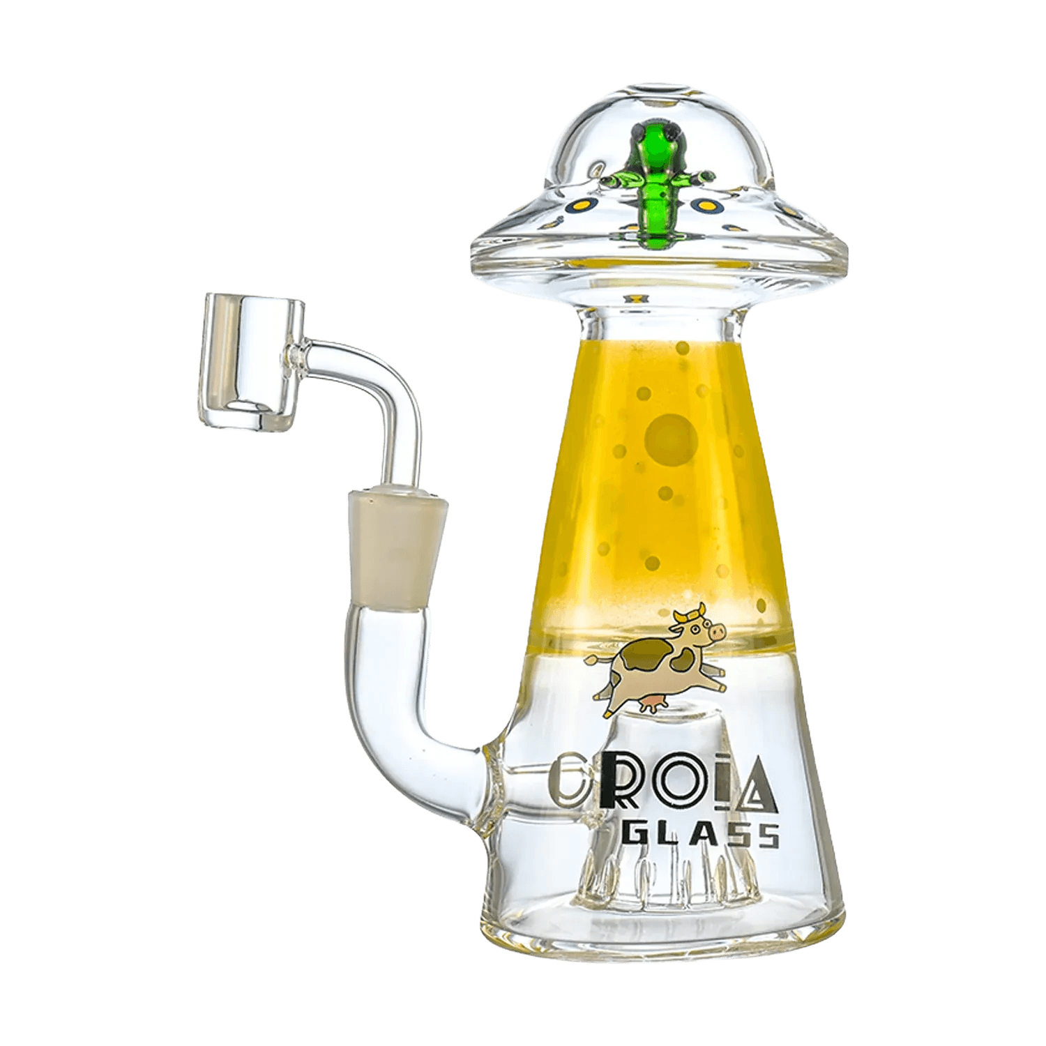 ufo alien dab rig yellow croia glass 164ff5a7 861c 4f26 984a ebea4d162080