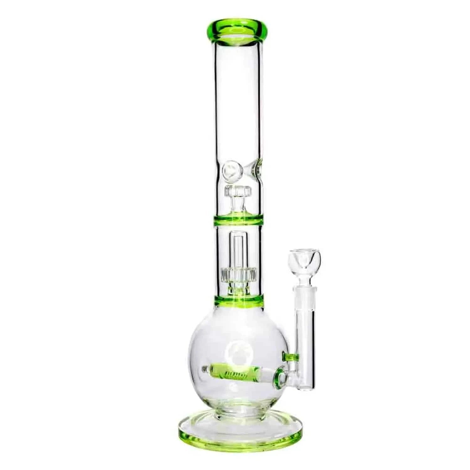 valiant distribution water pipe valiant inline glass ball with ufo circ perc water pipe 16 in 1183291181