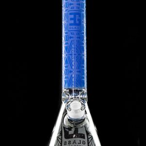 EG Glass Slyme Leaf Water Pipe